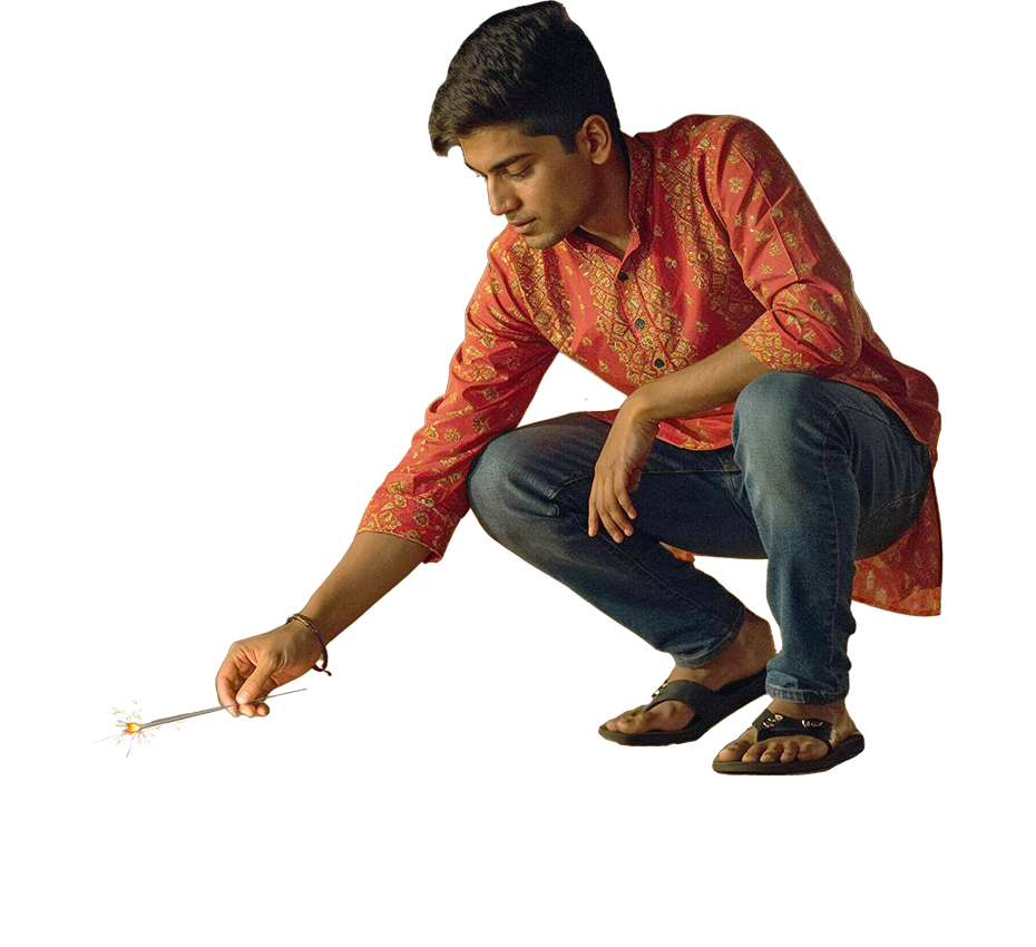 Diwali Boy Firecracker