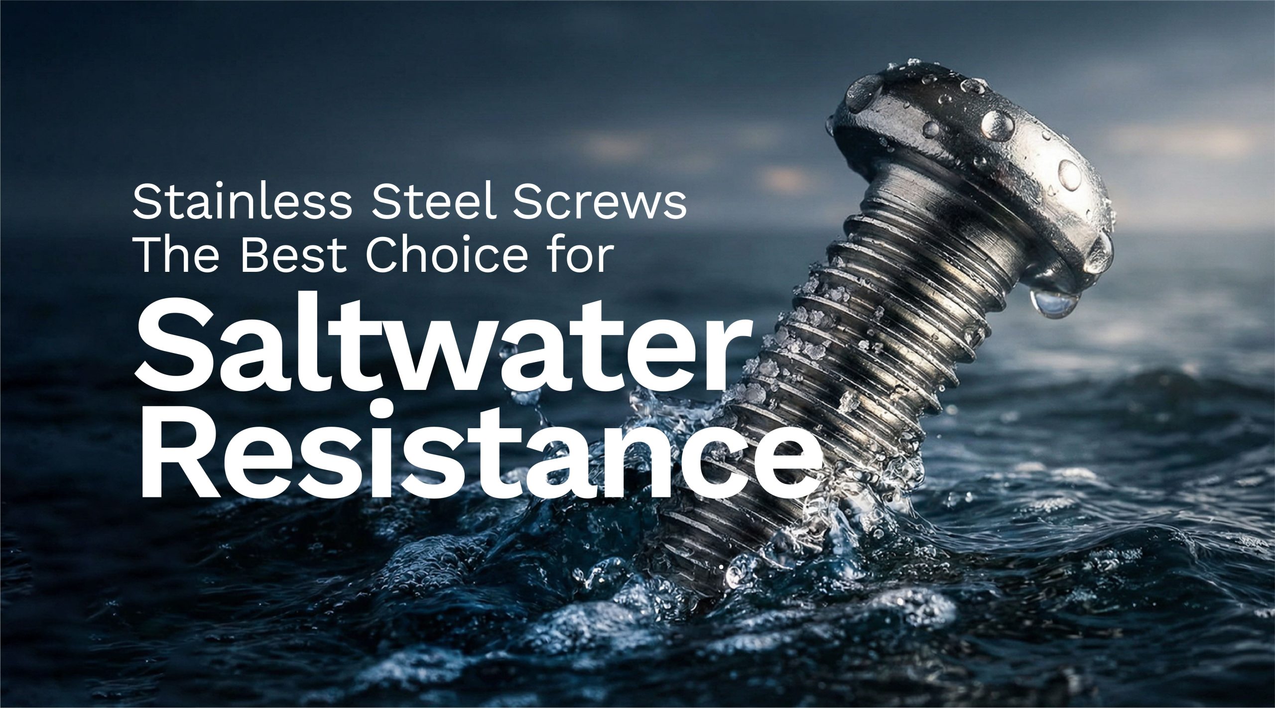 Stainless Steel Screws: The Best Choice for Saltwater Resistance