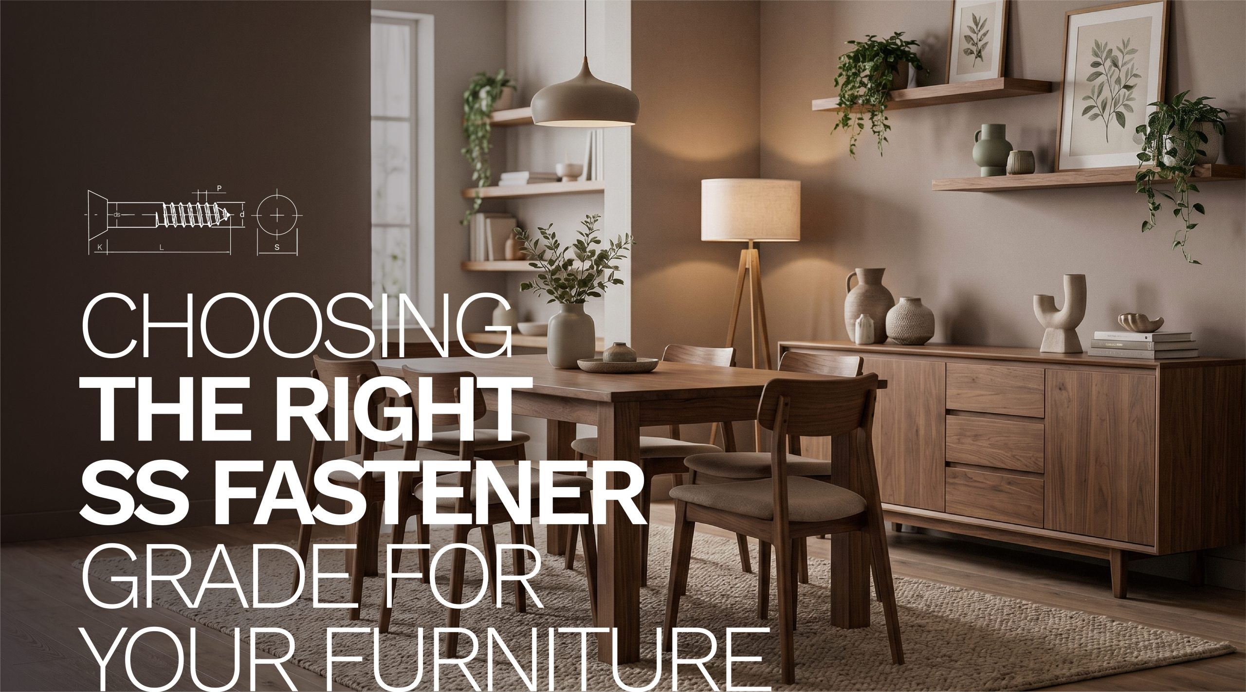 Choosing the Right SS Fastener Grade for Furniture